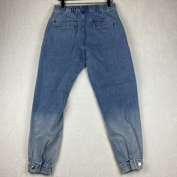 Forever 21 Jeans Womens Size 29 Blue Distressed Denim Pockets Pants Ladies - Picture 2 of 13